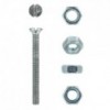 Eureka Machine Screw & Nut 4x40mm Quantity:12