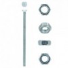 Eureka Machine Screw & Nut 4x75mm Quantity:8