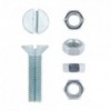 Eureka Machine Screw & Nut 5x20mm Quantity:15