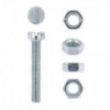 Eureka Machine Screw & Nut 5x30mm Quantity:12