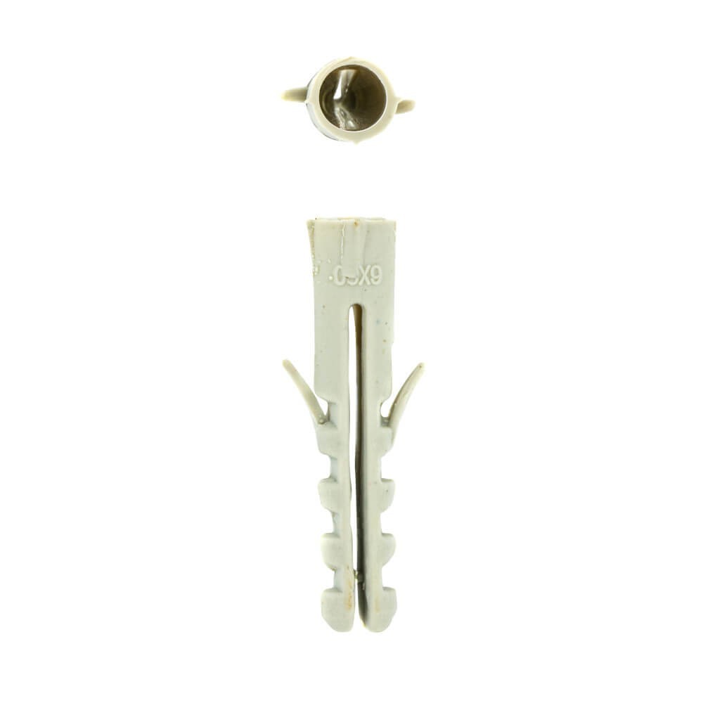 Eureka Wall Plug Nylon 6x30mm Quantity:15 Eureka Wall Plug Nylon 6x30mm Quantity:15