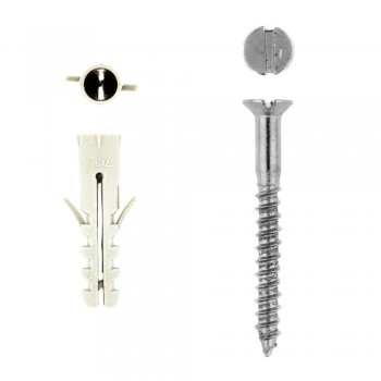 Eureka Wall Plug & Screw 45x38mm Quantity:15