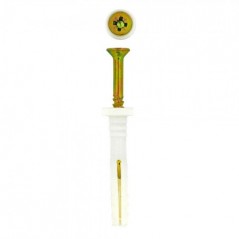 Eureka Nail-in White Rimmed 5x35mm Quantity:6