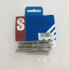 Pre Pack Nail In Anchors 8mm X 45mm Quantity:10