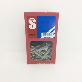 Svb Nail In Anchor 6mm X 35mm Quantity:100