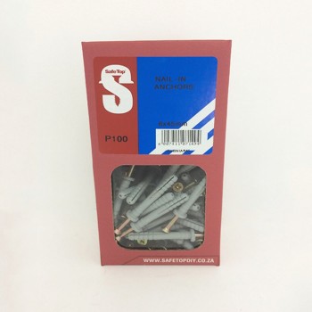 Svb Nail In Anchor 6mm X 45mm Quantity:100