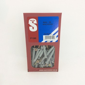 Svb Nail In Anchor 6mm X 70mm Quantity:100