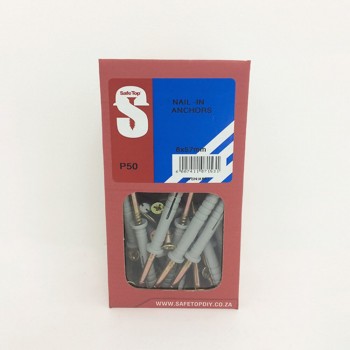 Svb Nail In Anchor 8mm X 57mm Quantity:50