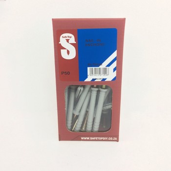Svb Nail In Anchor 8mm X 75mm Quantity:50