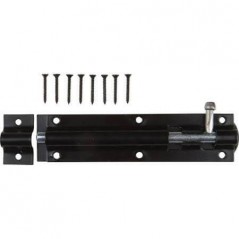 100mm Barrel Bolt Black Jap Plated