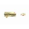 64mm Brass Straight Barrel Bolt With Screws