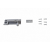 64mm Brass Straight Barrel Bolt With Screws