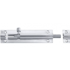 150mm Brass Straight Barrel Bolt With Screws
