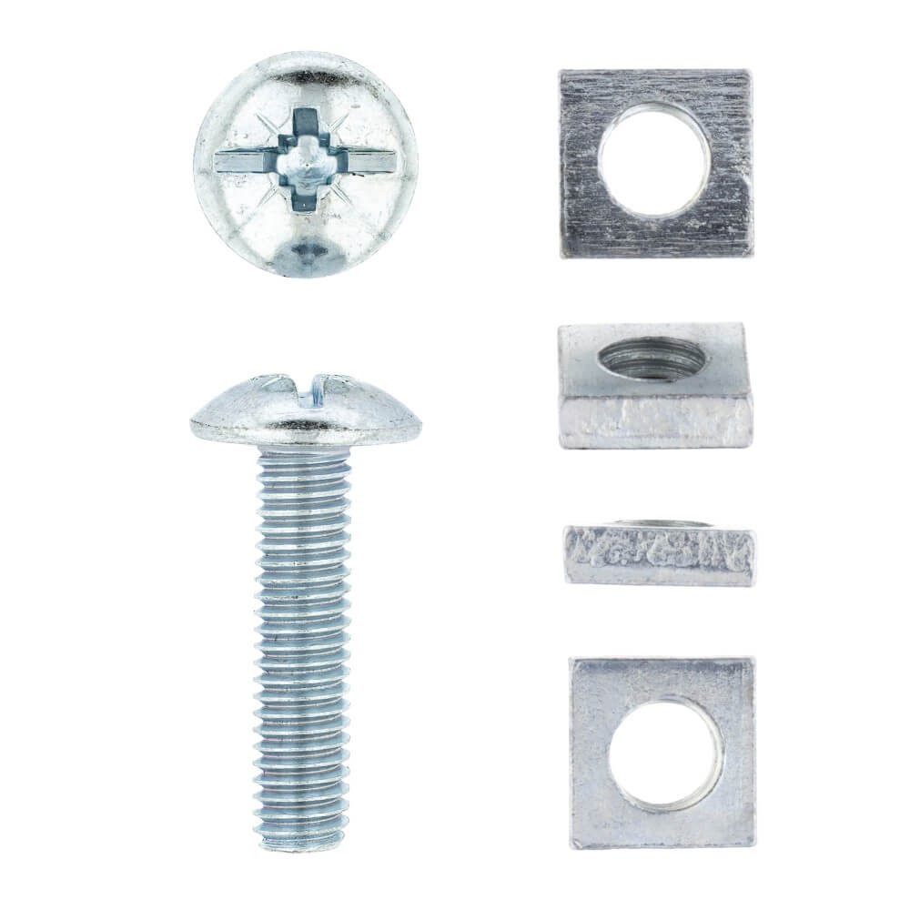 Eureka Gutter Bolt & Nut 6x25mm Quantity:30 Eureka Gutter Bolt & Nut 6x25mm Quantity:30