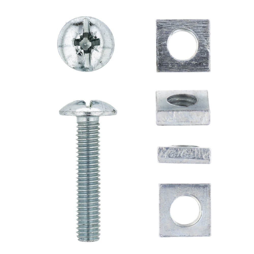 Eureka Gutter Bolt & Nut 6x30mm Quantity:25 Eureka Gutter Bolt & Nut 6x30mm Quantity:25