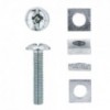 Eureka Gutter Bolt & Nut 6x30mm Quantity:25