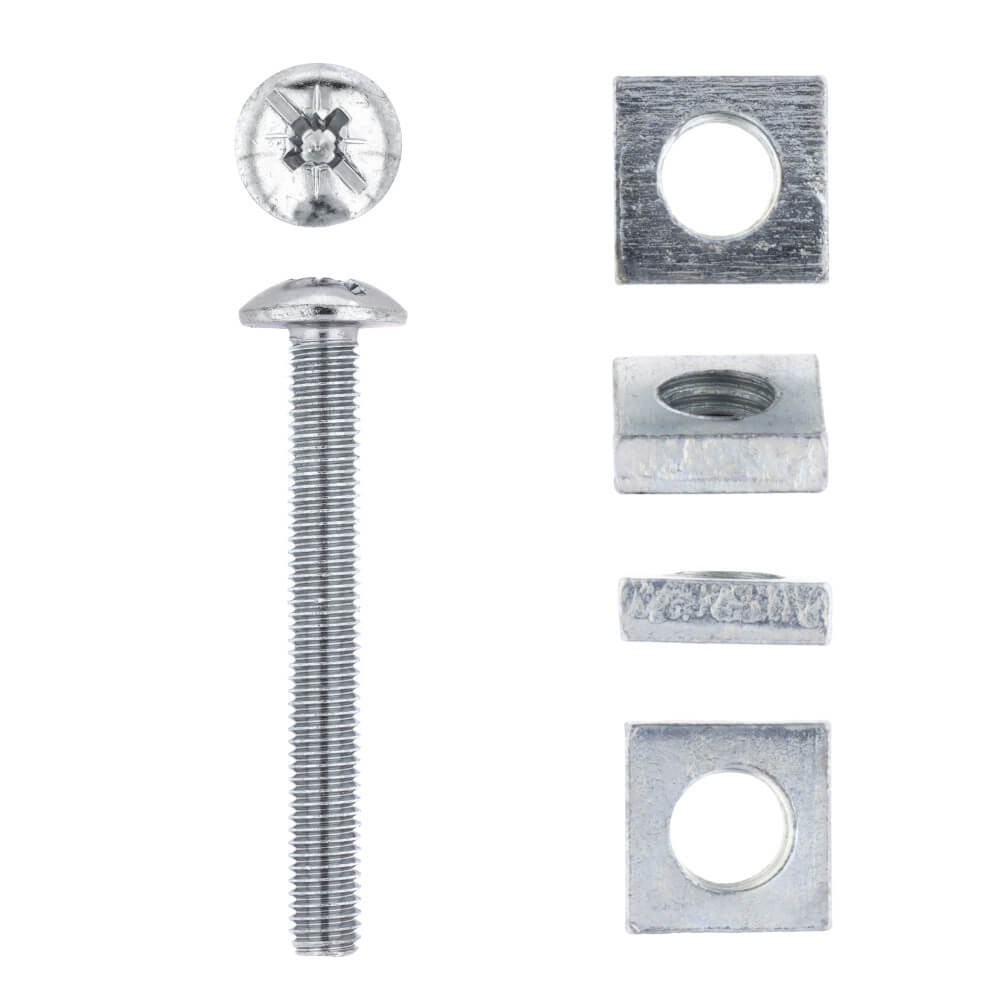 Eureka Gutter Bolt & Nut 6x50mm Quantity:15 Eureka Gutter Bolt & Nut 6x50mm Quantity:15