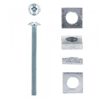 Eureka Gutter Bolt & Nut 6x75mm Quantity:20