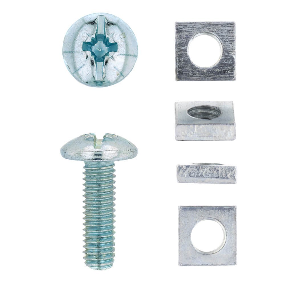 Eureka Gutter Bolt & Nut 6x20mm Quantity:10 Eureka Gutter Bolt & Nut 6x20mm Quantity:10