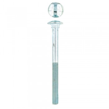 Eureka Cup Square Bolt & Nut Zinc Plated 10x120mm Quantity:4