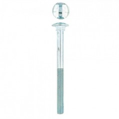 Eureka Cup Square Bolt & Nut Zinc Plated 10x120mm Quantity:4