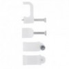 Eureka Cable Clip Flat 10mm-2.5mm Quantity:50
