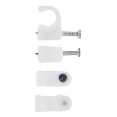 Eureka Cable Clip Round 7.0mm Quantity:50
