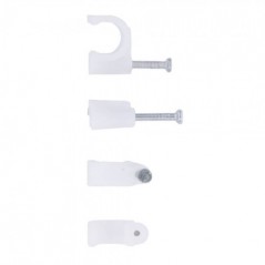 Eureka Cable Clip Round 80mm Quantity:50