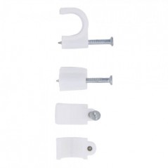 Eureka Cable Clip Round 10mm Quantity:50