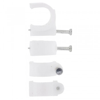 Eureka Cable Clip Round 12mm Quantity:30