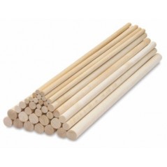 Wood Dowel Stick 8mm X 900 Mm