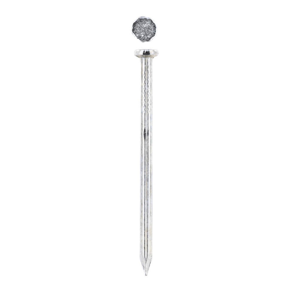 Eureka Nail Masonry Fluted Flat Head 50x28mm Quantity:125g Eureka Nail Masonry Fluted Flat Head 50x28mm Quantity:125g
