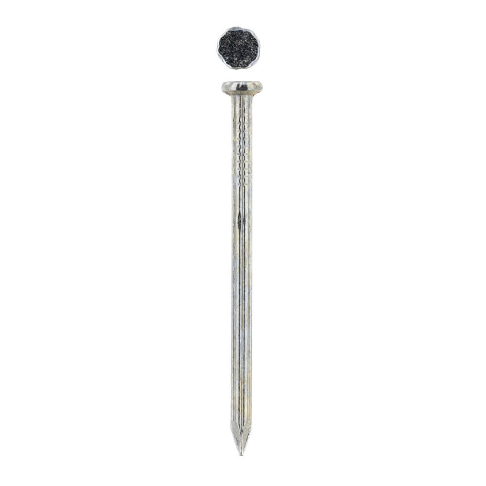 Eureka Nail Masonry Fluted Flat Head 50x28mm Quantity:450g Eureka Nail Masonry Fluted Flat Head 50x28mm Quantity:450g