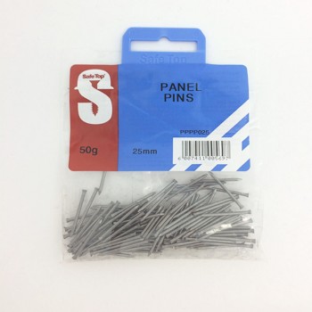 Pre Pack Panel Pins 25mm Quantity:50g
