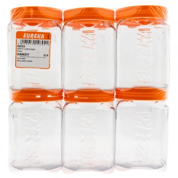 Eureka Empty Containers Quantity:6
