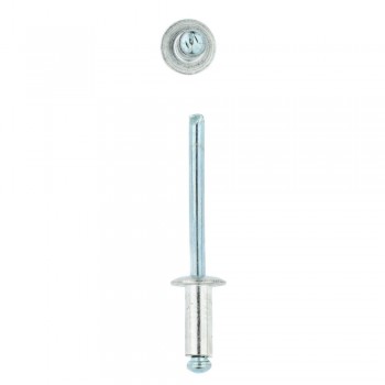 EUREKA BLIND RIVET OPEN 4.8X12mm ALUMINIUM Quantity:100