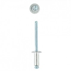 EUREKA BLIND RIVET OPEN 4.8X12mm ALUMINIUM Quantity:100