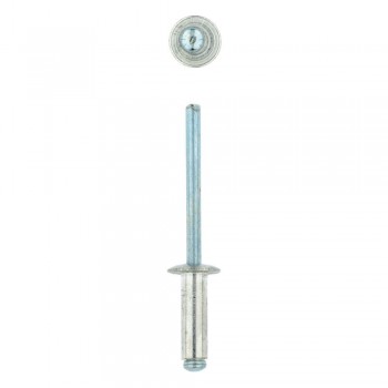 EUREKA BLIND RIVET OPEN 4.8X15mm ALUMINIUM Quantity:100