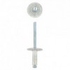 Eureka Blind Rivet Aluminium Large Flange 48x15mm Quantity:25
