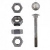 Eureka Cup Square Bolt Non-galvanised 10x90mm Quantity:100
