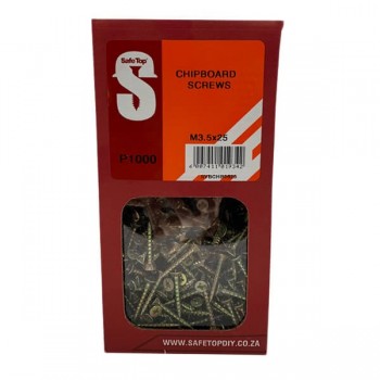 Svb Chipboard Screws M3.5 X 25mm Quantity:1000