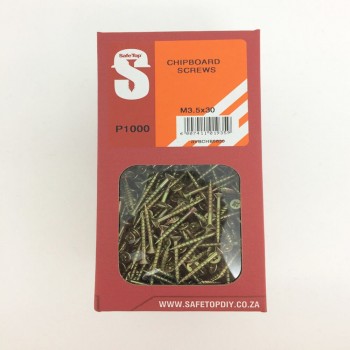 Svb Chipboard Screws M3.5 X 30mm Quantity:1000