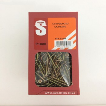 Svb Chipboard Screws M3.5x40mm Quantity:1000