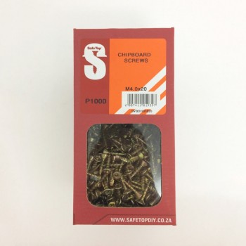 Svb Chipboard Screws M4.0 X 20mm Quantity:1000