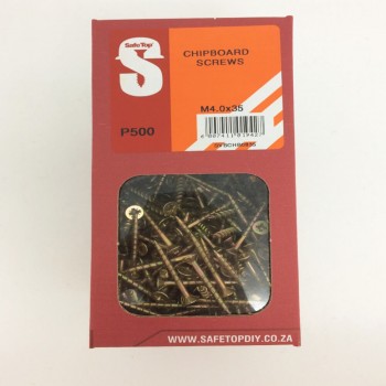 Svb Chipboard Screws M4.0 X 35 Mm Quantity:500