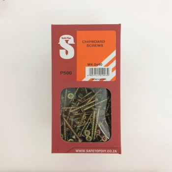 Svb Chipboard Screws M4.0 X 40mm Quantity:500