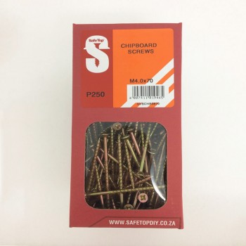 Svb Chipboard Screws M4.0 X 70mm Quantity:250