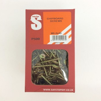 Svb Chipboard Screws M5.0 X 40mm Quantity:250