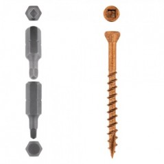 Eureka Decking Screw Smooth Shank 4.0x50mm Quantity:300
