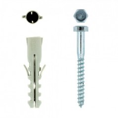 Eureka Coach Screw Galvanised Mild Steel 8x75mm Q5ea